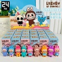 24 Pc - (1 Box) Labubu Toy Keychain Blind Box (Eff price 44/pc)