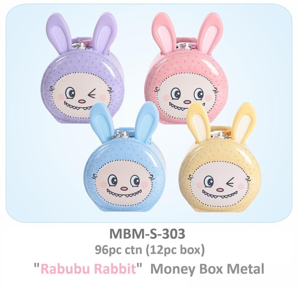 New Labubu Metal Money Bank Set of 2 (eff price 170)