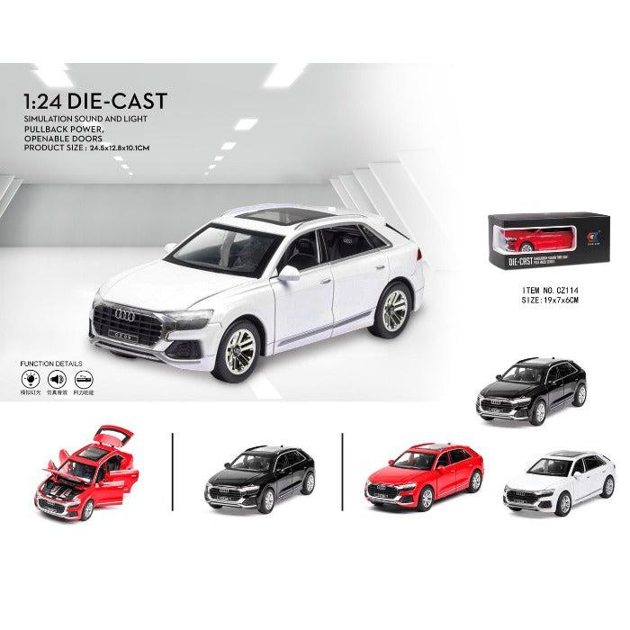 1:24 Aodi Q8 Die cast Alloy Car