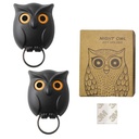 Pack of 3 - Mini Owl Hooks (eff price 52) Mix Colour