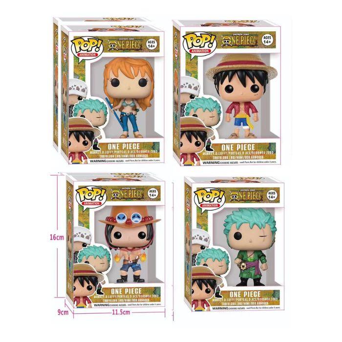 3pcs - Zoro Luffy Nami Funny Pop