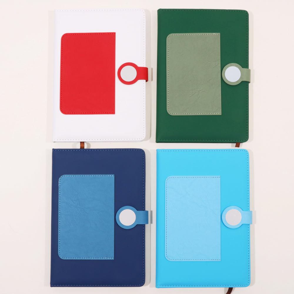 2pcs-New business leather strap diary( net price 125)