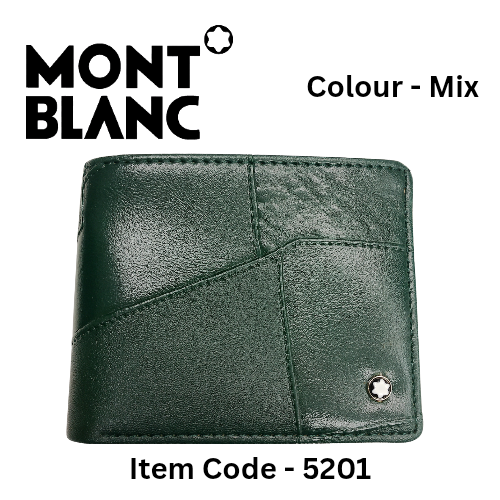 Men's Leather Wallet (Mix Colour) (Item-5201)