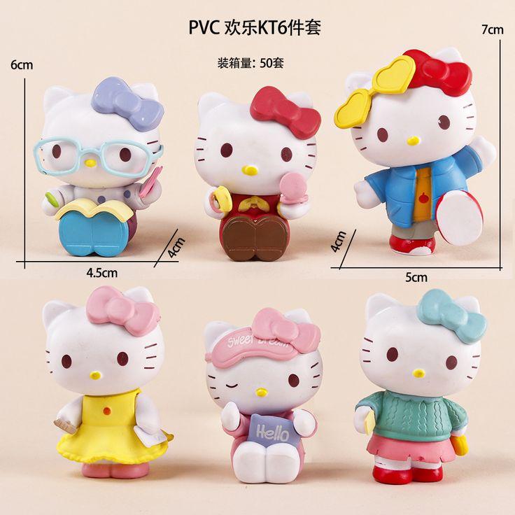 Kitty set of 6