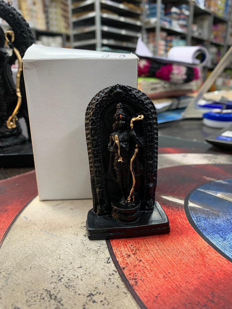 Mini Ram ji  statue 3inch for car dashboard pack of 3 ( net price - 65 )