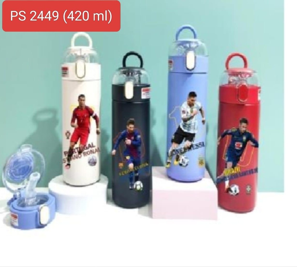 Fully insulated ronaldo water bottle 500 ml (heavy quality)