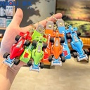 New F1 Car Rubber Keychain Pack of 3 (eff price 35)