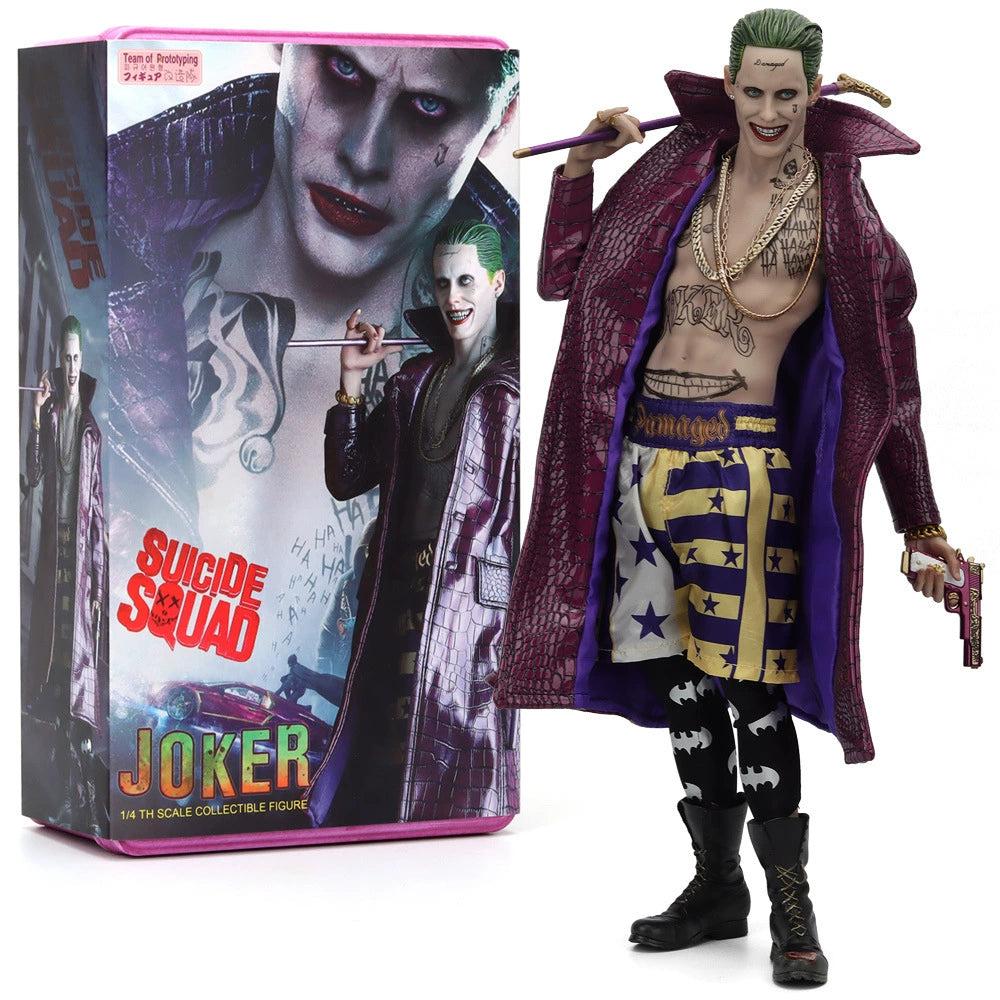 43 cm 1:4 Joker Figure with High Quality Real Clothes, Moving action figure. Og imported