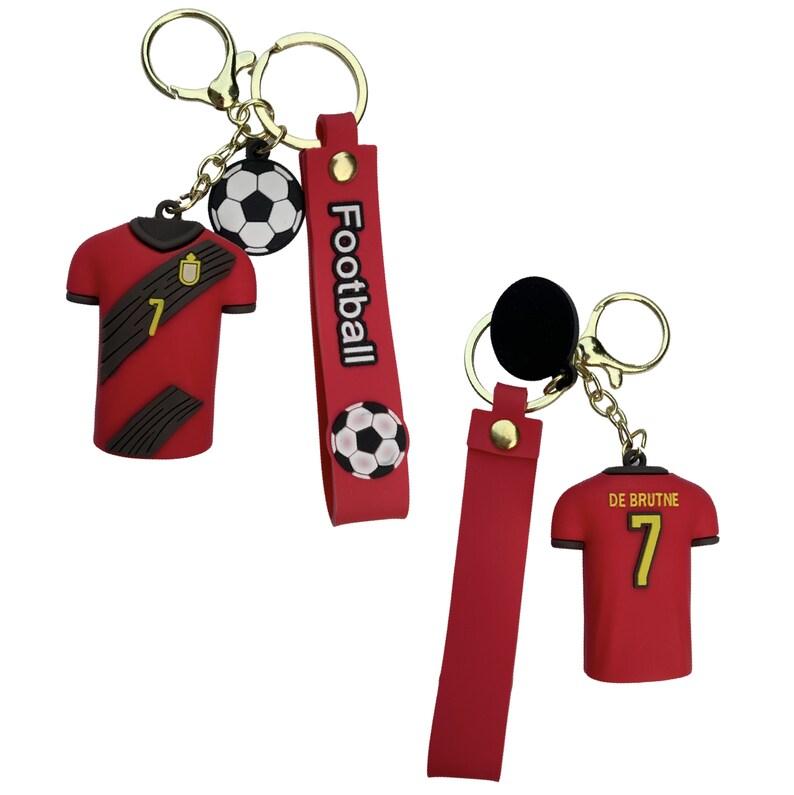 New De-Brutne T-Shirt 👕 rubber keychain pack of 3 (eff price 35)