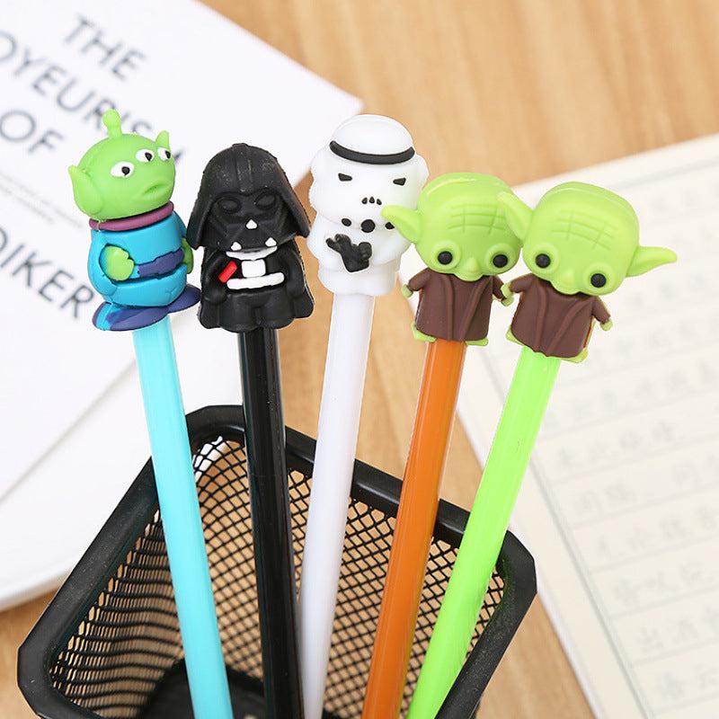 12 pcs - Starwar Pens Black and white Net price  10