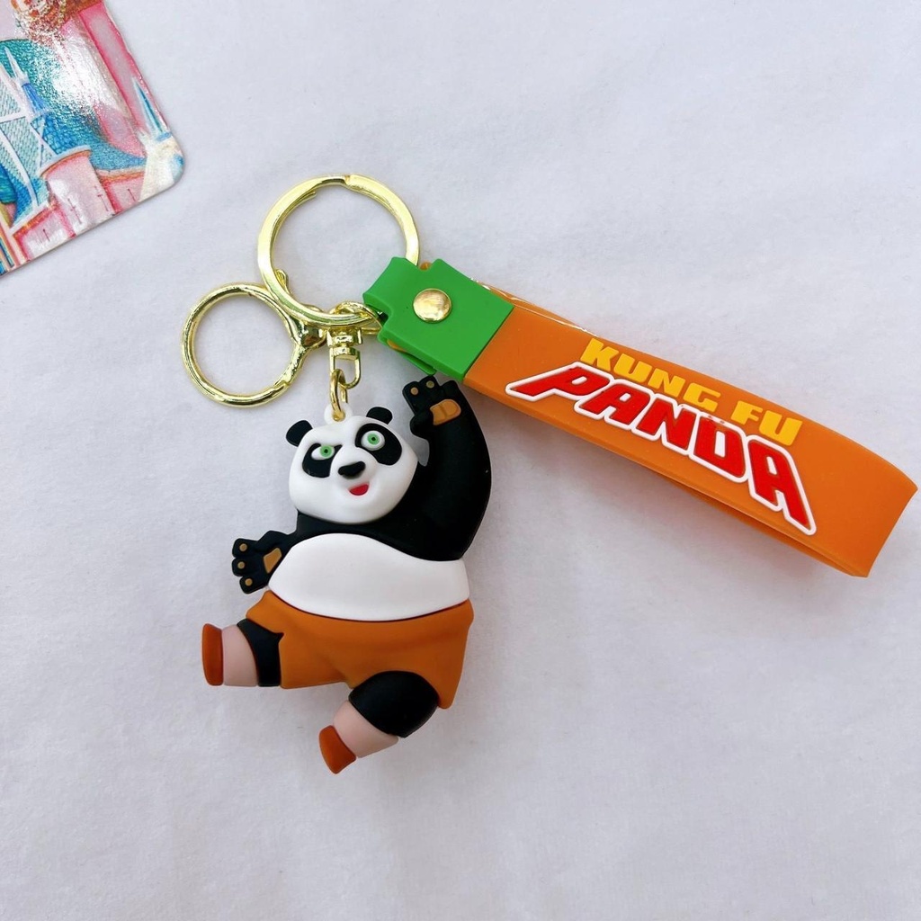 New Kungfu panda rubber keychain pack of 3 (eff price 35)