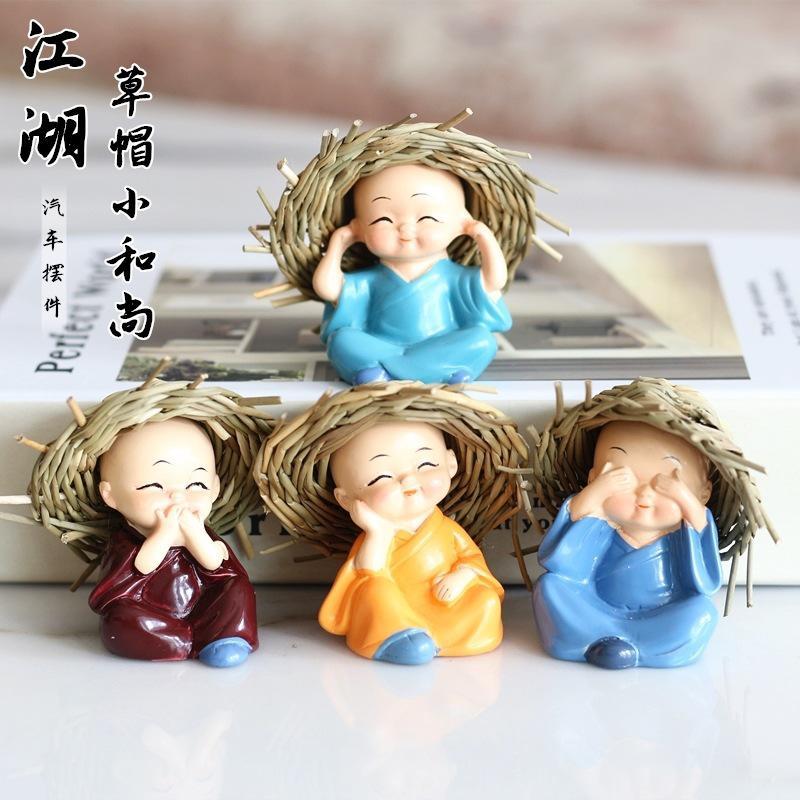 New hat monks set of 4