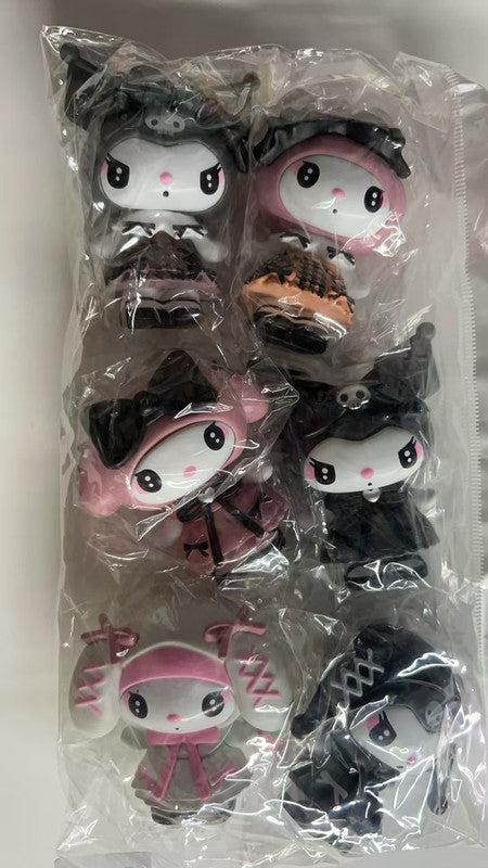 Large Black kuromi set