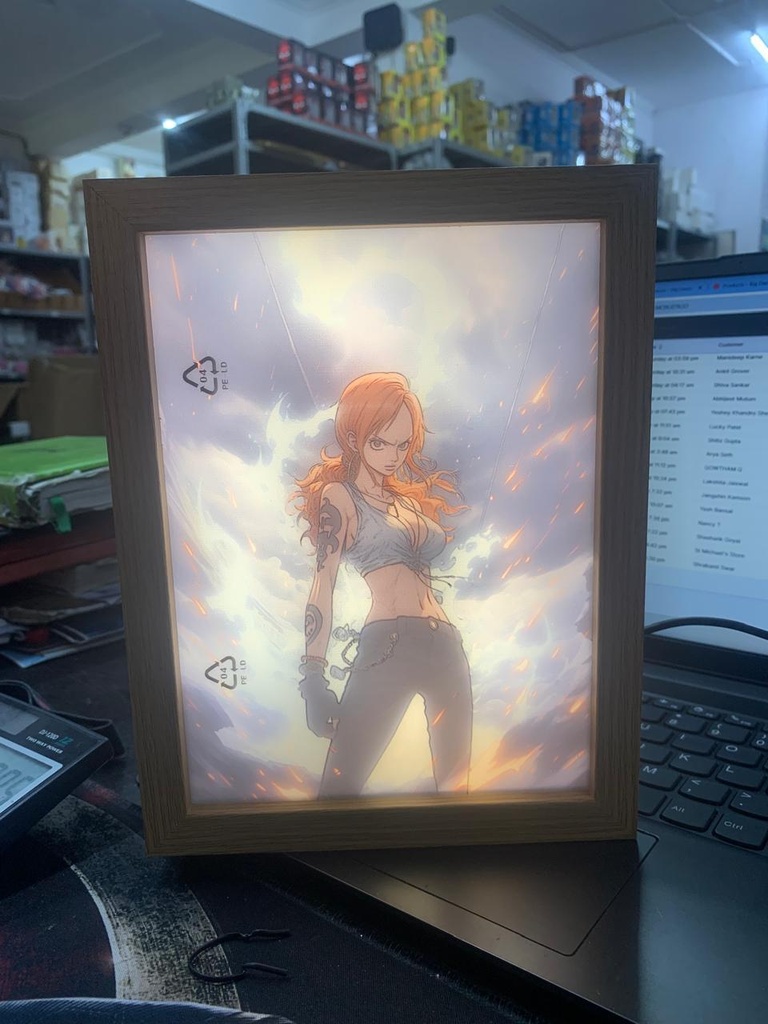 Nami Model box  lamp