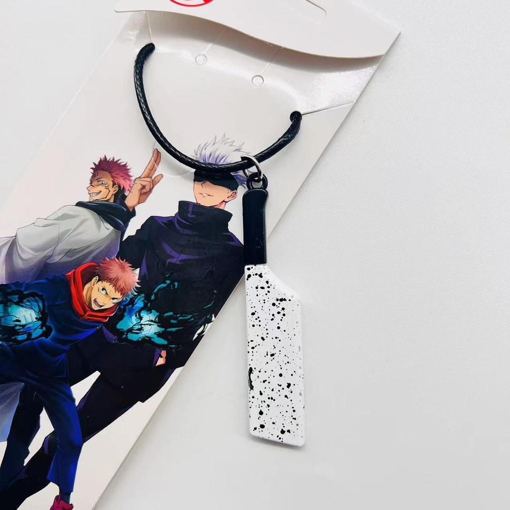 4 pc - gojo knife necklace opp net price 55
