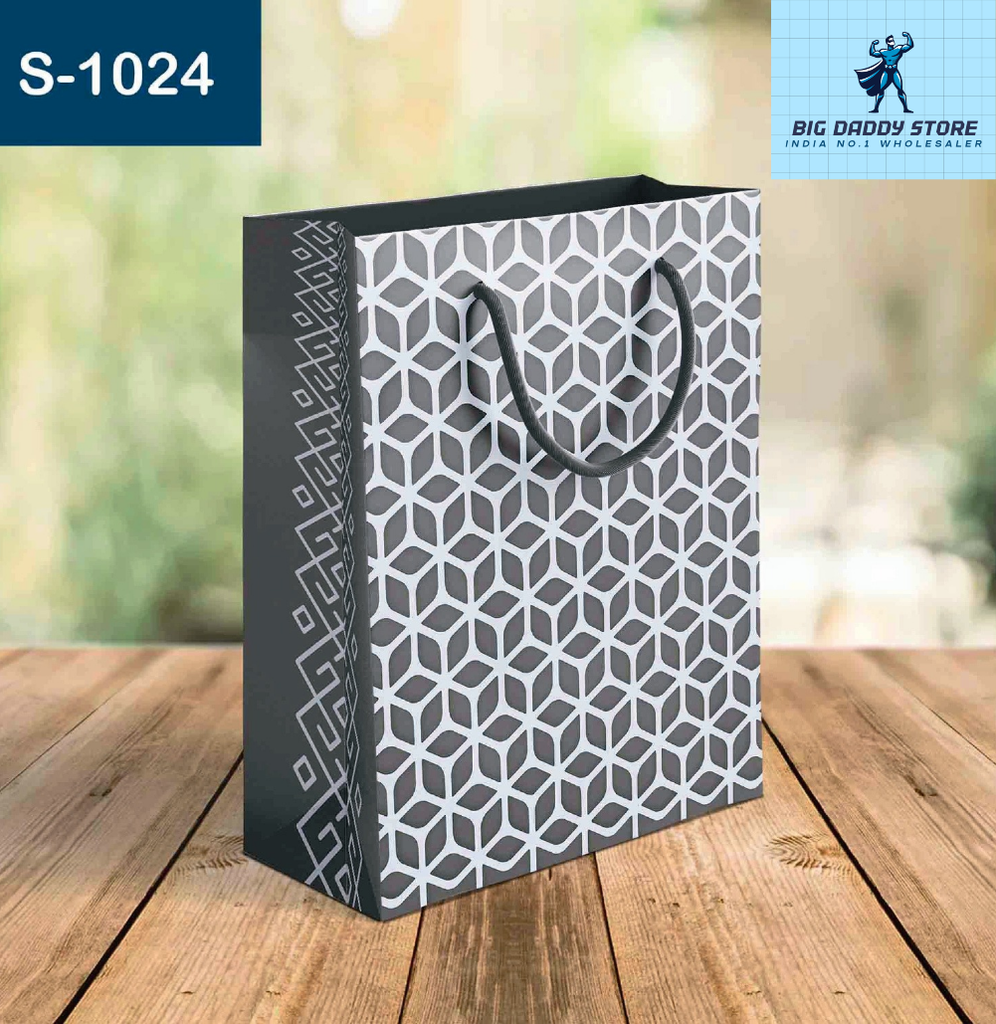 Small size paper gift bags S-1024 (Pack of 12)