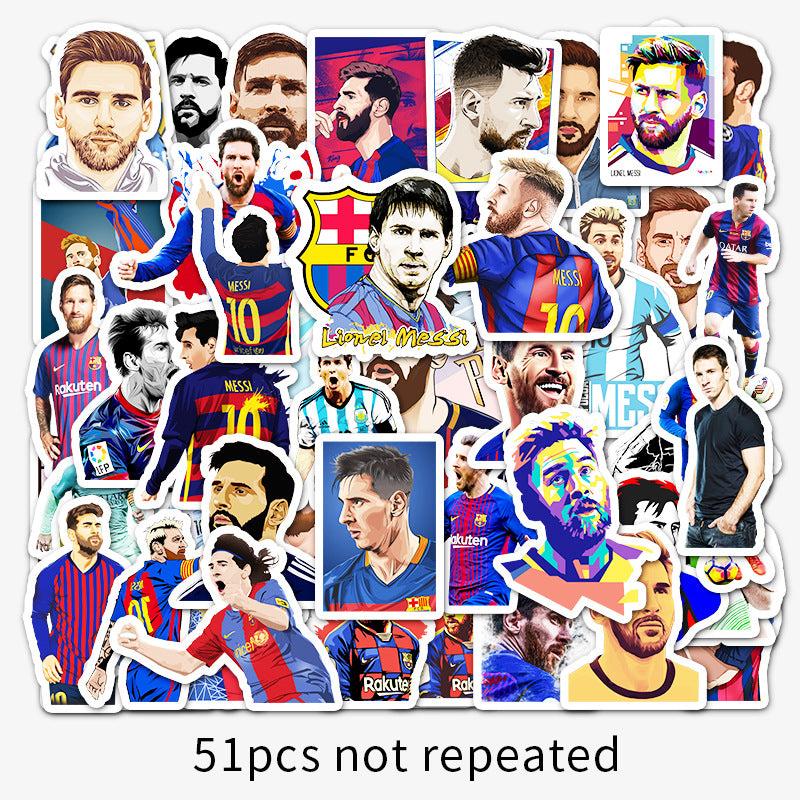 Messi- 2 X 50 pc Sticker packets Net price 70