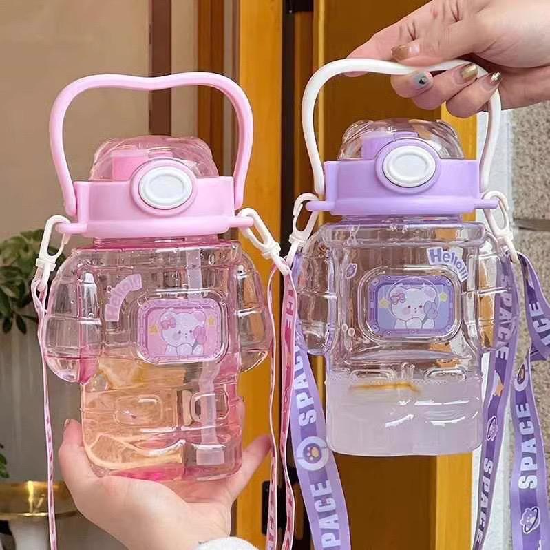 Spaceman Shape water bottle jar 900 ml